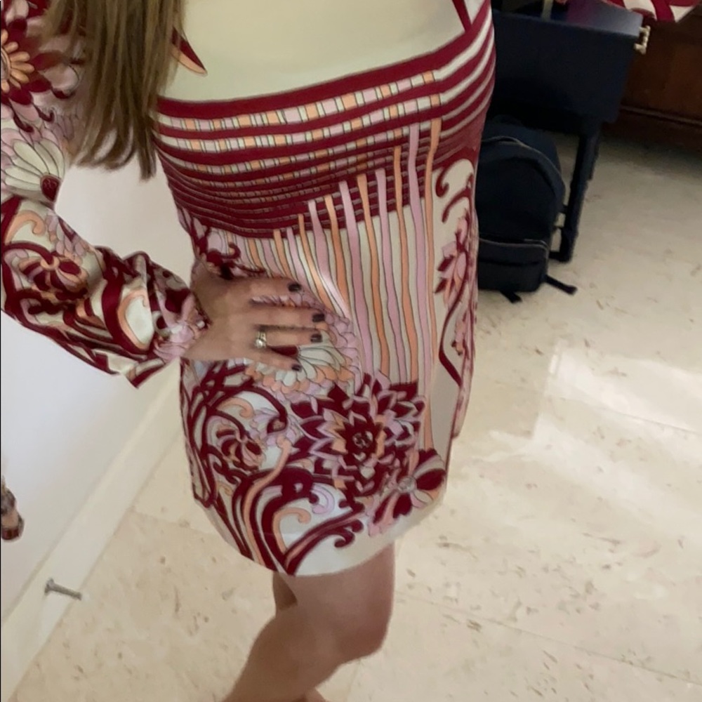 HaleBob silk mini dress